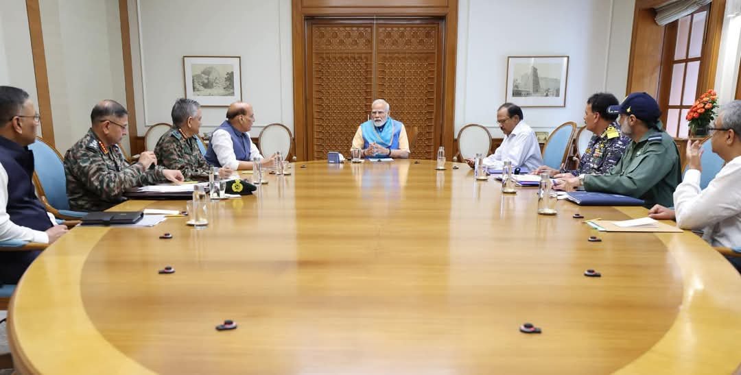 PM Modi Holds Third High-Level Security Meeting in 48 Hours Amid Rising Tensions with Pakistan