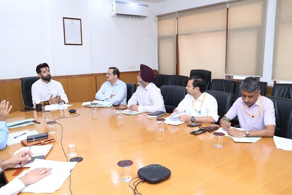 Chirag Paswan Chairs PAC Meeting on Establishment of Multi-Product Food Irradiation Units